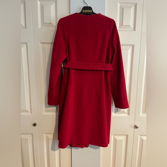 Red wool jacket - Picture 5 of 9